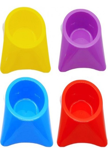 Kedi ve Köpekler Için Büyük Boy Mama ve Su Kabı, Şık Kırmızı Renk Seçeneği