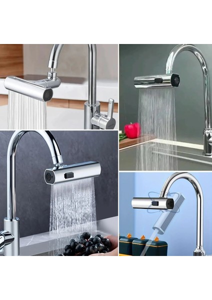 ® 3 Farklı Modlu Çok Amaçlı Musluk Adaptörü Evrensel Musluk Başlığı Şelale Musluk fiyatları