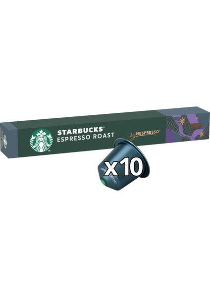 By Nespresso Dark Espresso Roast Kapsül Kahve 10 x 10 Adet indirimleri