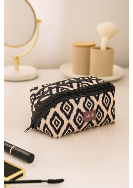 Sıvı Geçirmez Çok Amaçlı Tutma Kollu Makyaj Çantası Geniş Bölmeli Seyahat Tipi fırsatları