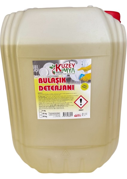 Limon Kokulu Elde Yıkama Bulaşık Deterjanı 20 L