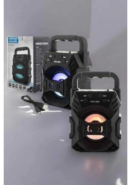 Işıklı Bluetooth Hoparlör Müzik Ve Renkli Işık Taşınabiilir fırsatları