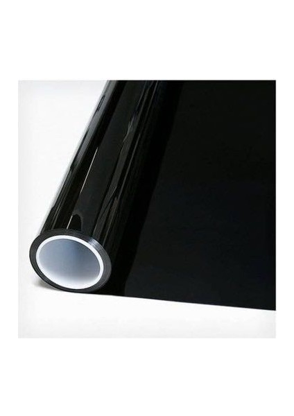 %15 Siyah Orta Ton Cam Filmi (75CM x 2m) Ev Araba Cam Balkon
