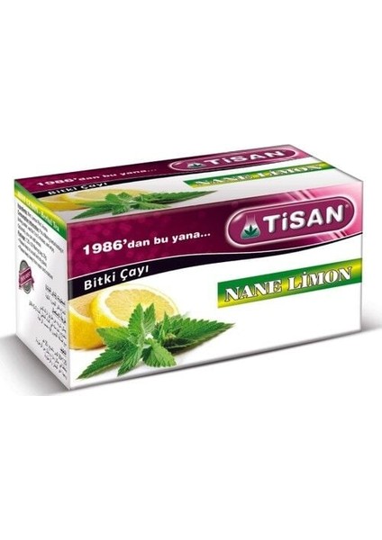 Nane Limon Çayı 20 Sallama Poşet