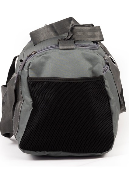 Orta Boy 52 cm Imperteks Kumaş Ayakkabı Bölmeli Seyahat Spor Gym Fitness Plaj Çantası Gri D550 fırsatları