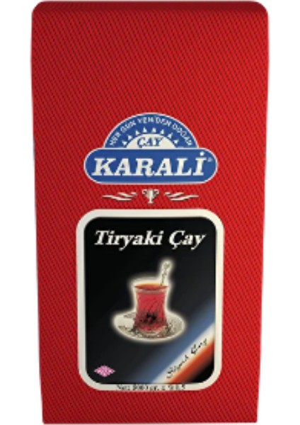 Karali Tiryaki Siyah Çay 5 kg Yumuşak Içim Tek Dev Eko Paket