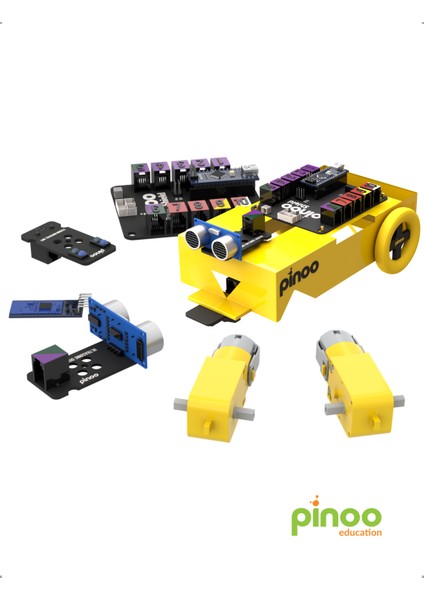 Pinoobot Araç Kiti | Robotik ve Kodlama Seti | Klasik Serisi modelleri