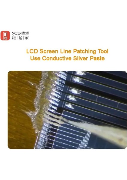 Ycs D11 LCD Ekran Çizgi Yama Gümüş Macunu Için Iletken Gümüş Macunu fiyatları