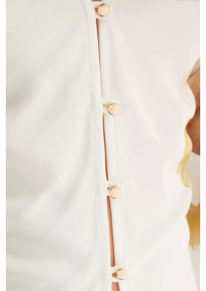 Spunhill Saten Gömlek, Citrus Bloom Desenli fırsatları