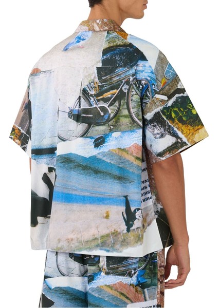 Wıjk Shirt, Erkek Kısa Kollu Oversize Gömlek modelleri