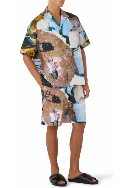 Wıjk Shirt, Erkek Kısa Kollu Oversize Gömlek fırsatları