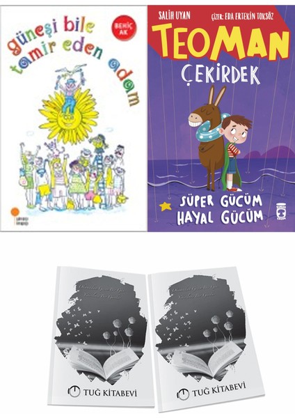 Güneşi Bile Tamir Eden Adam ve Teoman Çekirdek Süper Gücüm Hayal Gücüm + Hediyeli