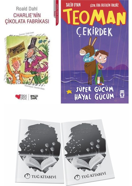 Charlie’nin Çikolata Fabrikası ve Teoman Çekirdek Süper Gücüm Hayal Gücüm + Hediyeli