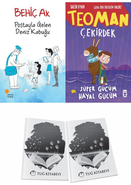 Postayla Gelen Deniz Kabuğu ve Teoman Çekirdek Süper Gücüm Hayal Gücüm + Hediyeli
