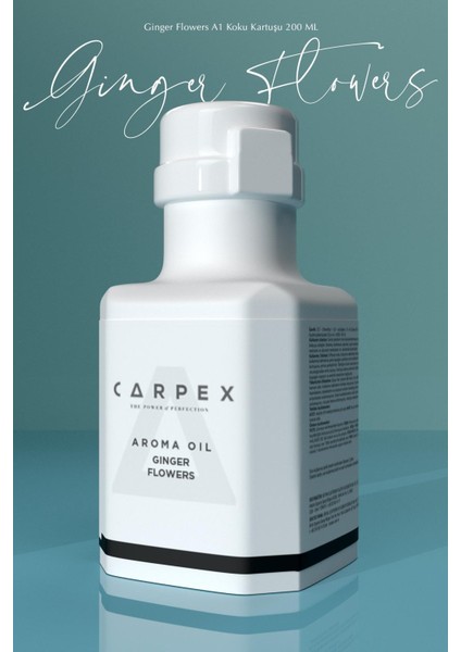 200 ml Koku Kartuşu Gingers Flowers-A1 Eco ve A1 Pro