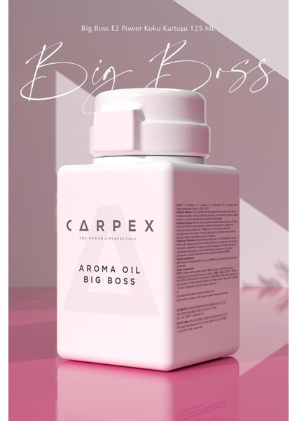 125 ml Koku Kartuşu Big Boss-E2 Power