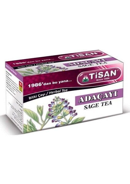 Adaçayı Bitki Çayı 20 Sallama Poşet