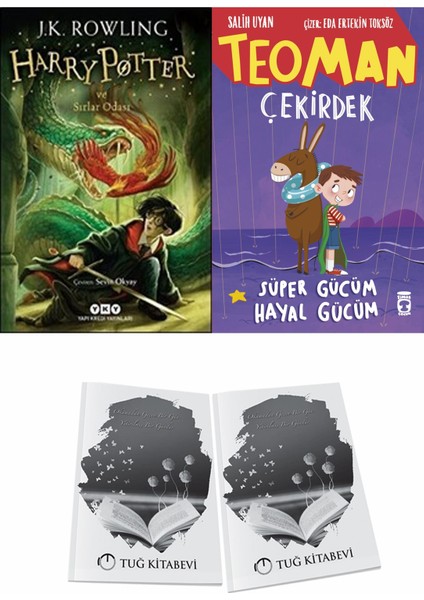Harry Potter ve Sırlar Odası ve Teoman Çekirdek Süper Gücüm Hayal Gücüm + Hediyeli