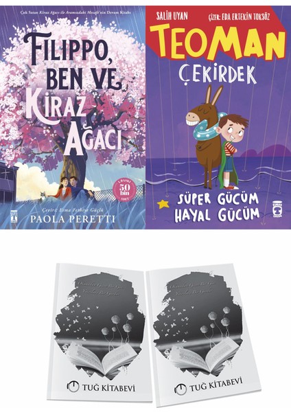 Filippo Ben ve Kiraz Ağacı ve Teoman Çekirdek Süper Gücüm Hayal Gücüm + Hediyeli