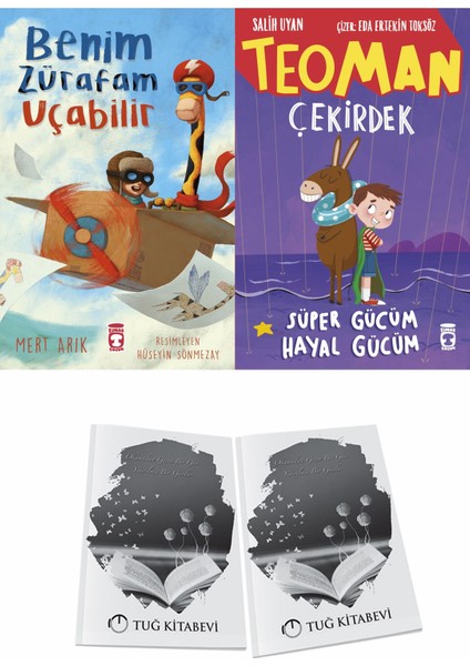 Benim Zürafam Uçabilir ve Teoman Çekirdek Süper Gücüm Hayal Gücüm + Hediyeli