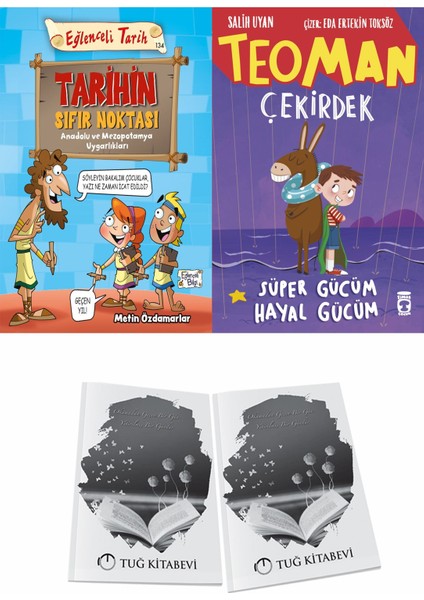 Tarihin Sıfır Noktası Anadolu ve Mezopotamya Uygarlıkları ve Teoman Çekirdek Süper Gücüm Hayal Gücüm + Hediyeli