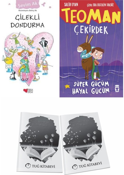 Çilekli Dondurma ve Teoman Çekirdek Süper Gücüm Hayal Gücüm + Hediyeli