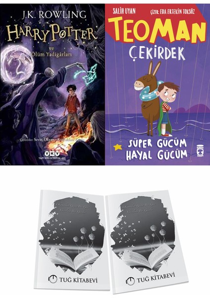 Harry Potter ve Ölüm Yadigârları ve Teoman Çekirdek Süper Gücüm Hayal Gücüm + Hediyeli
