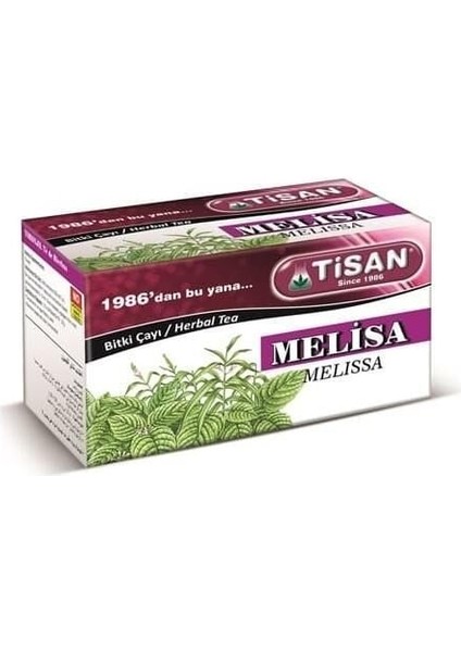 Melisa Çayı 20 Sallama Poşet
