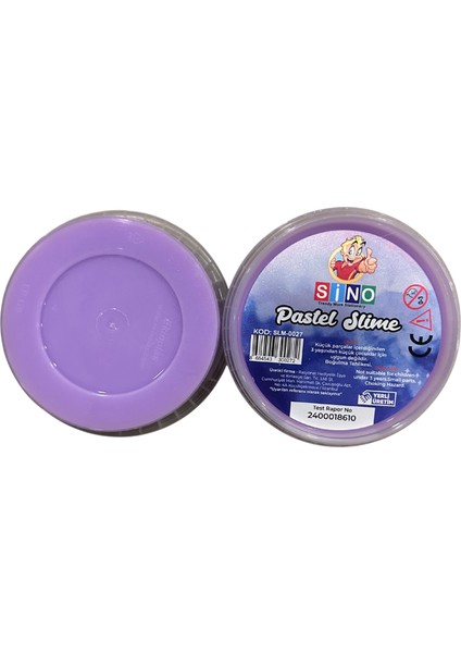 Pastel Renkli Kıvamlı Slime Eğitici Oyun Jeli Aktivite Jölesi’ Duyusal Algısal Motor Gelişim