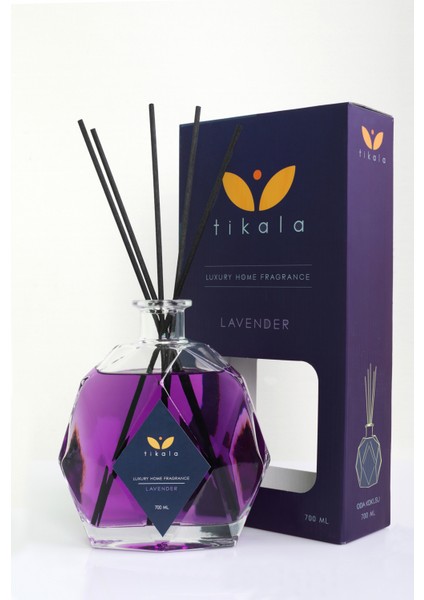 Bambu Çubuklu Lüx Kristal Oda Kokusu Lavanta 700 ml - Luxury Home Fragrance 700 ml Lavender fiyatları