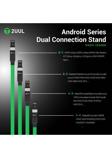 2uul PW02 Ios+Android Güç Kablosu fırsatları