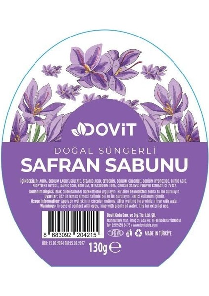Safran Sabunu