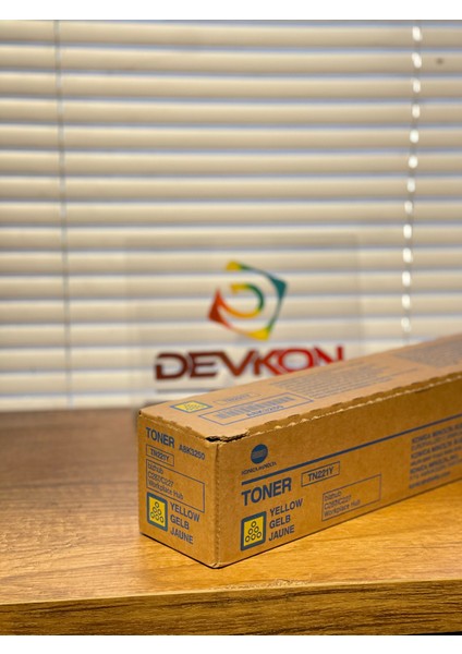 bizhub C227 ve 287 TN-221Y Sarı (Yellow) Orjinal Toner Develop +INEO227 ve +INEO287 Modelleri Ile Uyumludur TN221Y