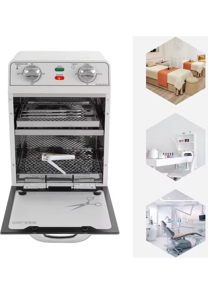 Yüksek Isılı Manikür Dental Kuru Hava Sterilizasyon Makinesi 8lt SM-220 fiyatları