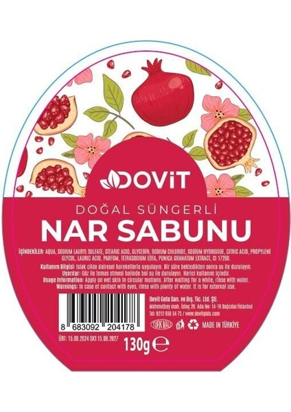 Nar Sabunu fiyatları