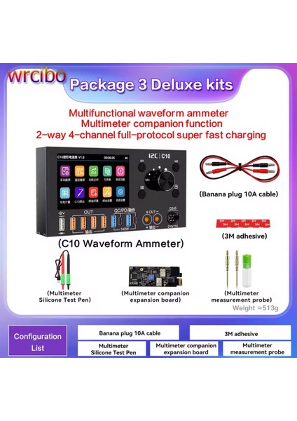 I2C C10 Ampermetre Için Lehimleme Sapı D115/D210/D245
