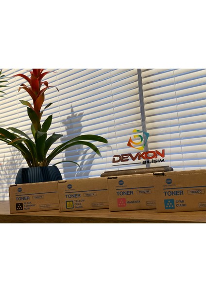 TN-227M (ACVH350) Kırmızı (Magenta) Orjinal Toner - Bizhub C257İ (TN227M) modelleri