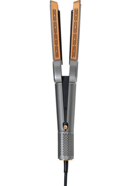 Airstrait Saç Düzleştirici, Hava Üflemeli Saç Şekillendirici, Fön Makinesi, Saç Maşası - Gri/Gold fiyatları