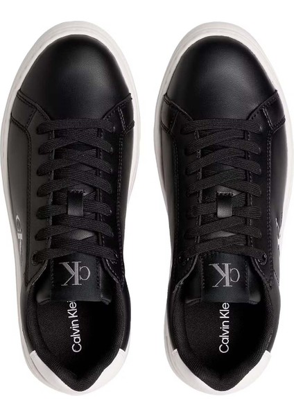 Kadın Bold Flatf Low Lace Lth Sneakers - Siyah modelleri