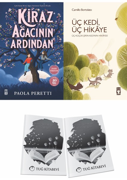Kiraz Ağacının Ardından ve Üç Kedi Üç Hikaye + Hediyeli
