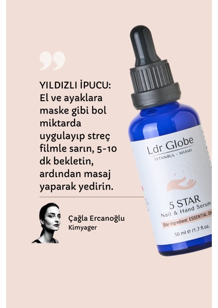 Tırnak Besleyici El Serumu, El ve Ayak Bakım Serumu ve Tırnak Bakım Serumu (Whitening Etkili) 50 ml indirimleri