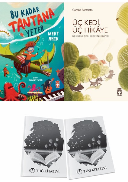 Bu Kadar Tantana Yeter ve Üç Kedi Üç Hikaye + Hediyeli