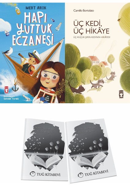 Hapı Yuttuk Eczanesi ve Üç Kedi Üç Hikaye + Hediyeli