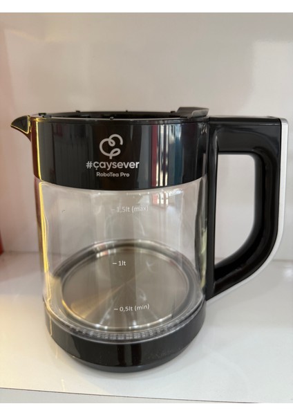 Çaysever Robotea 4in1 Silver Renkli Cam Kettle Grubu Yedek Parça