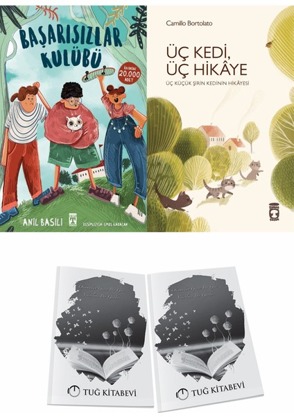 Başarısızlar Kulübü ve Üç Kedi Üç Hikaye + Hediyeli