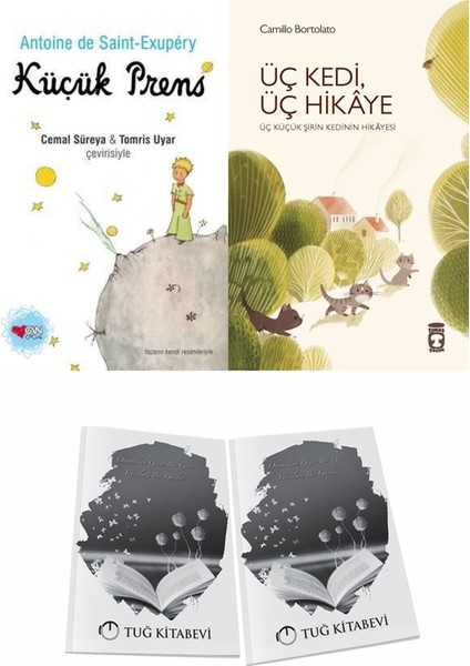 Küçük Prens ve Üç Kedi Üç Hikaye + Hediyeli