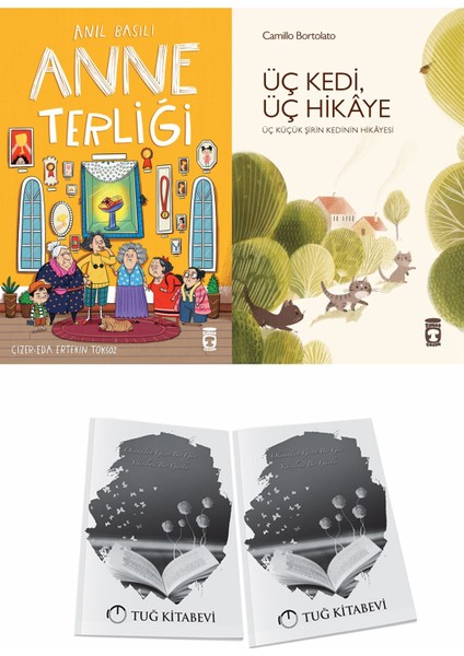 Anne Terliği ve Üç Kedi Üç Hikaye + Hediyeli