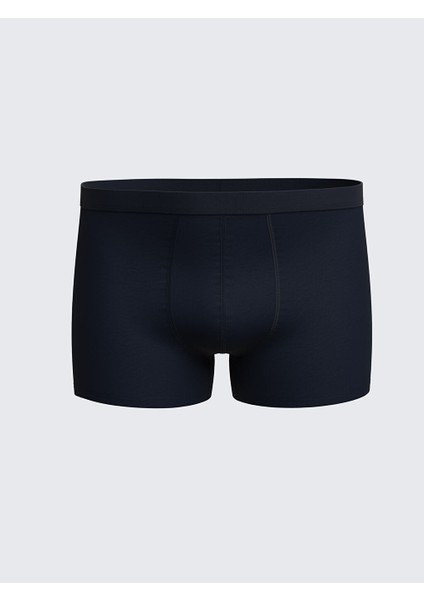 Yeni Sezon Standart Kalip Pamuklu Esnek Erkek Boxer 3'lu - S59286Z8