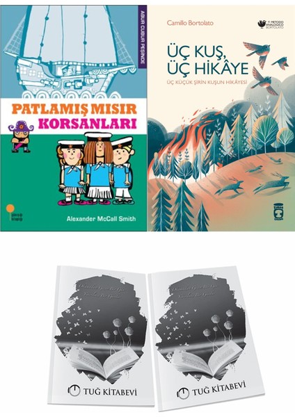 Patlamış Mısır Korsanları ve Üç Kuş Üç Hikaye + Hediyeli