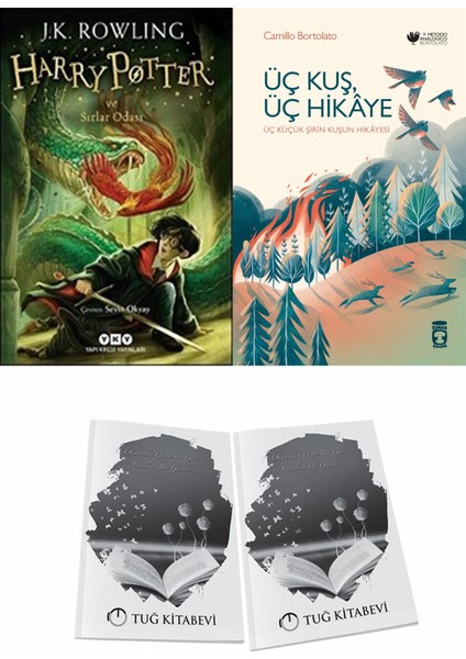 Harry Potter ve Sırlar Odası ve Üç Kuş Üç Hikaye + Hediyeli